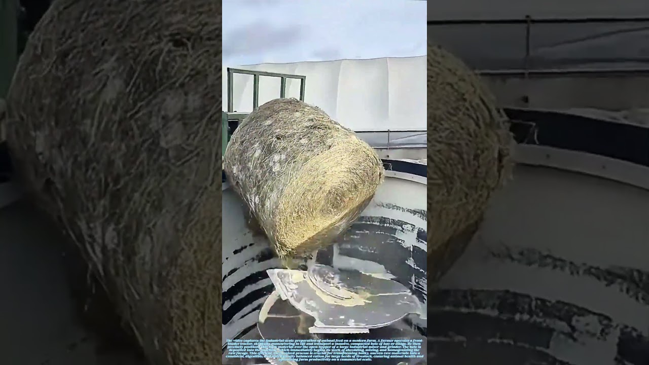 Loading the Giant's Meal: How Bulk Feed Fuels Modern Farms