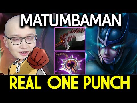 MATUMBAMAN Dota 2 [Phantom Assassin] Real One Punch!