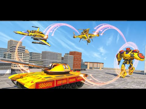 Unlock - Multi Robot Transform Jet: Tank Robot Car Game #6 | Best Android Gameplay