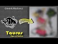 Speed Painting Signs Of The Zodiac Taurus