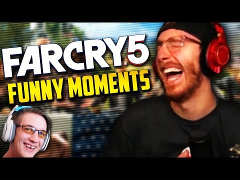 SKUNK ATTACK! - Far Cry 5 Funny Moments w/ Jericho