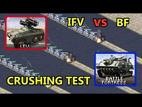 How Many IFVs Can BF Crush? - Red Alert 2