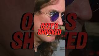 Ozzy Osbourne in SHOCK listening to Randy Rhoads lost studio tape 📼🎸⚡️#ozzyosbourne #metal #studio