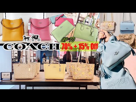 COACH OUTLET NOVIDADES COM ATÉ 70% + 15% de desconto | COACH OUTLET MULHERES HOMENS BOLSAS CARTEIRA E MAIS