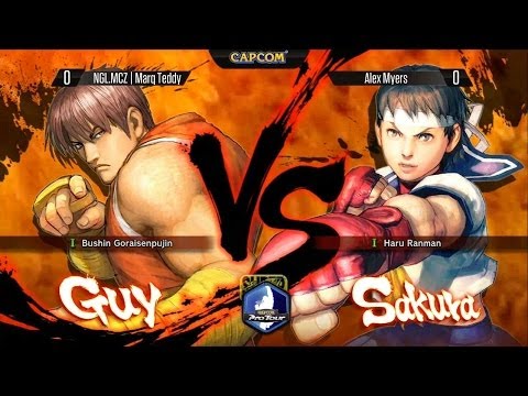 SSFIV: AE - Marq Teddy vs Alex Myers - NCR2014 - Capcom Pro Tour