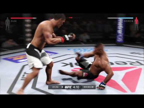 "Big Foot" Silva Vs. Alistar Overeem Crazy KNOCKOUT!!