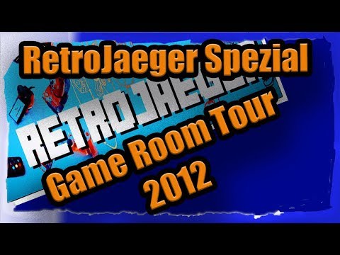 New Game Room Tour 2012 - RetroJaeger