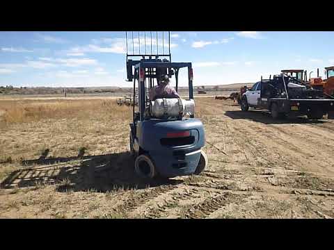 Lot 607 | Komatsu FG25C12 5000lb Forklift