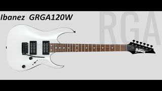 Video thumbnail for Ibanez GRGA120W - PART 1of2 - Initial inspection and review by 2bikemike's guitar topics