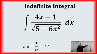 Integral Using Arcsin Formula