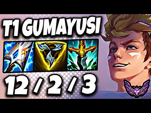 T1 Gumayusi Ezreal vs Varus [ ADC ] Patch 25.15 Korea Master