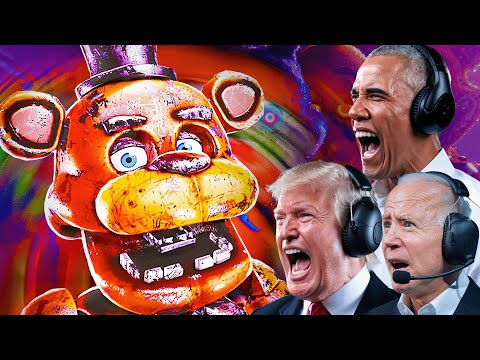 US Presidents Play Five Nights at Freddy's 1-7 (FNAF 1-7)