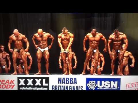 NABBA Britain Finals 2012 - first call out