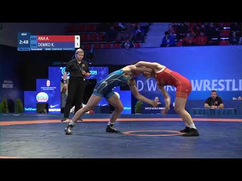 BRONZE WW - 55 kg: A. ANA (ROU) v. K. DEMKO (UKR)