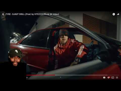 BULGARIAN DRILL! CHICAGO DUDES REACTION TO FYRE - DJIGIT DRILL (Prod. by VITEZZ)(Official 4K Video)