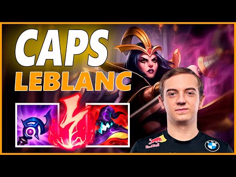⚡CAPS LEBLANC MID GAMEPLAY⚡SEASON 12 LEAGUE OF LEGENDS