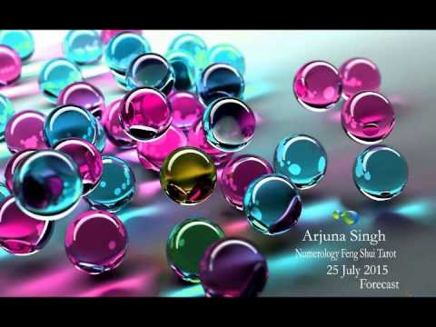 25 July 2015 - Numerology Forecast - Arjuna Singh