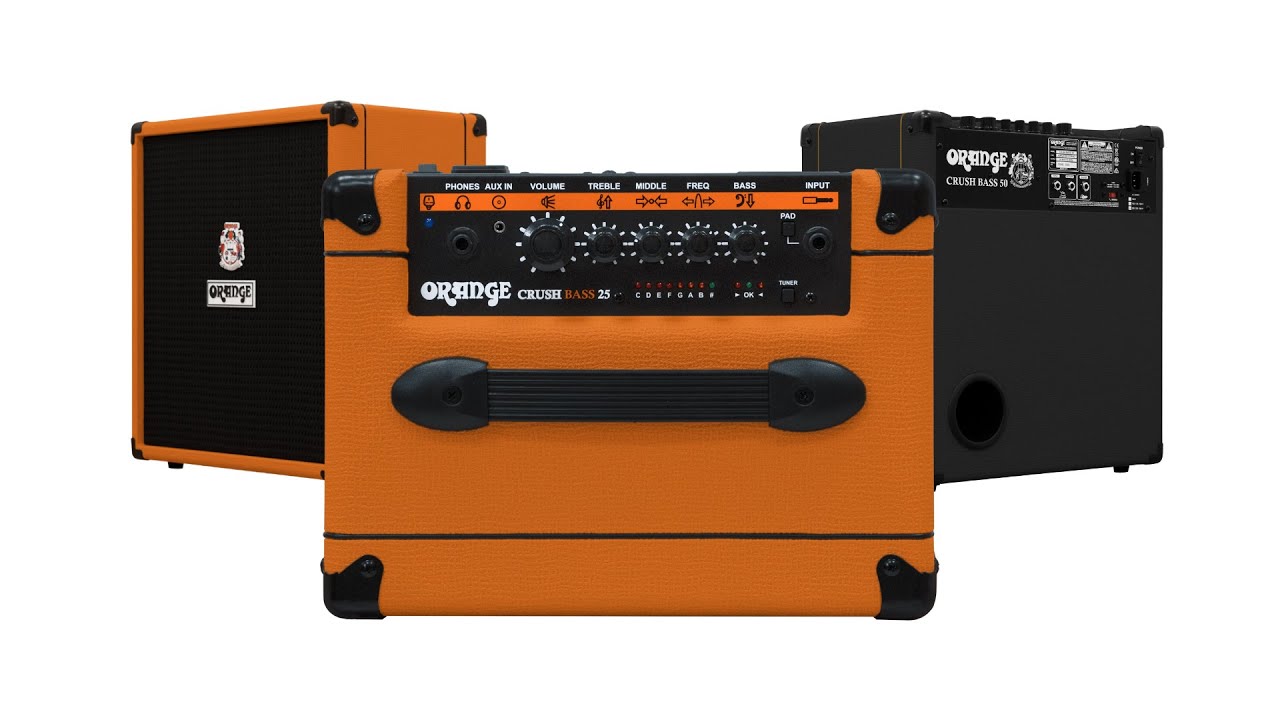 Orange Crush Bass Amps - Series Overview - YouTube