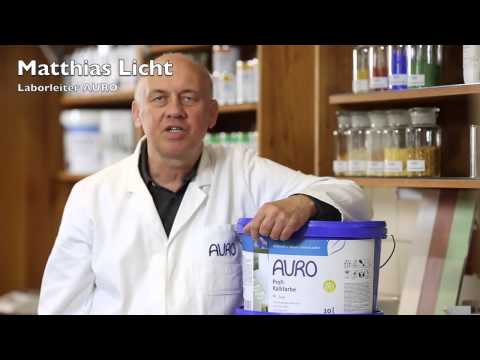 AURO Anwendung Kalkfarben und Kalk Buntfarben