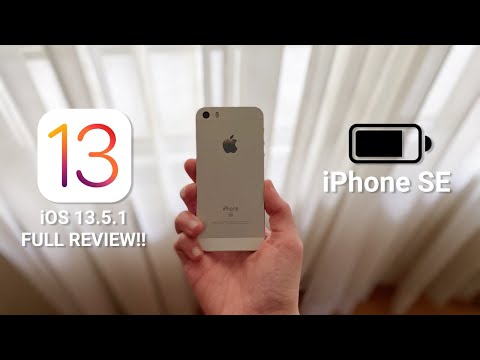 iOS 13.5.1 On iPhone SE FULL REVIEW!! - Should You Update?