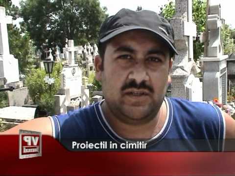 Proiectil in cimitir