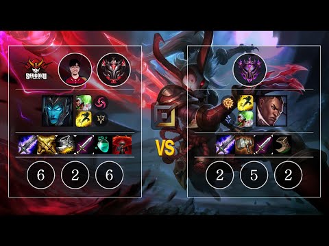SG OdduGi Kalista vs Lucian Bot - KR GrandMaster Patch 10.11