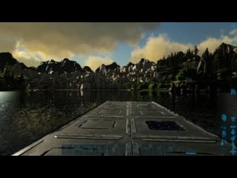 Tutorial motorboat base taming pen dino transport PVE best so far ARK Survival Evolved