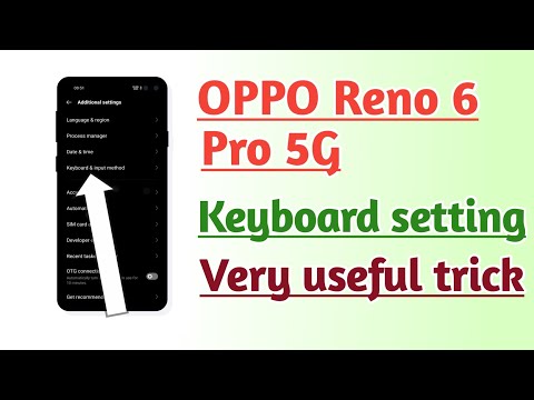 OPPO Reno 6 Pro 5G Keyboard setting Very useful trick