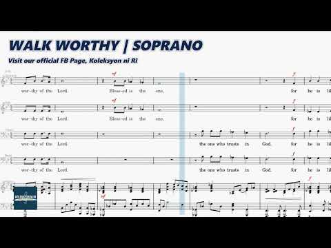 Walk Worthy | Soprano | Vocal Guide by Sis. Micah Angela Andres