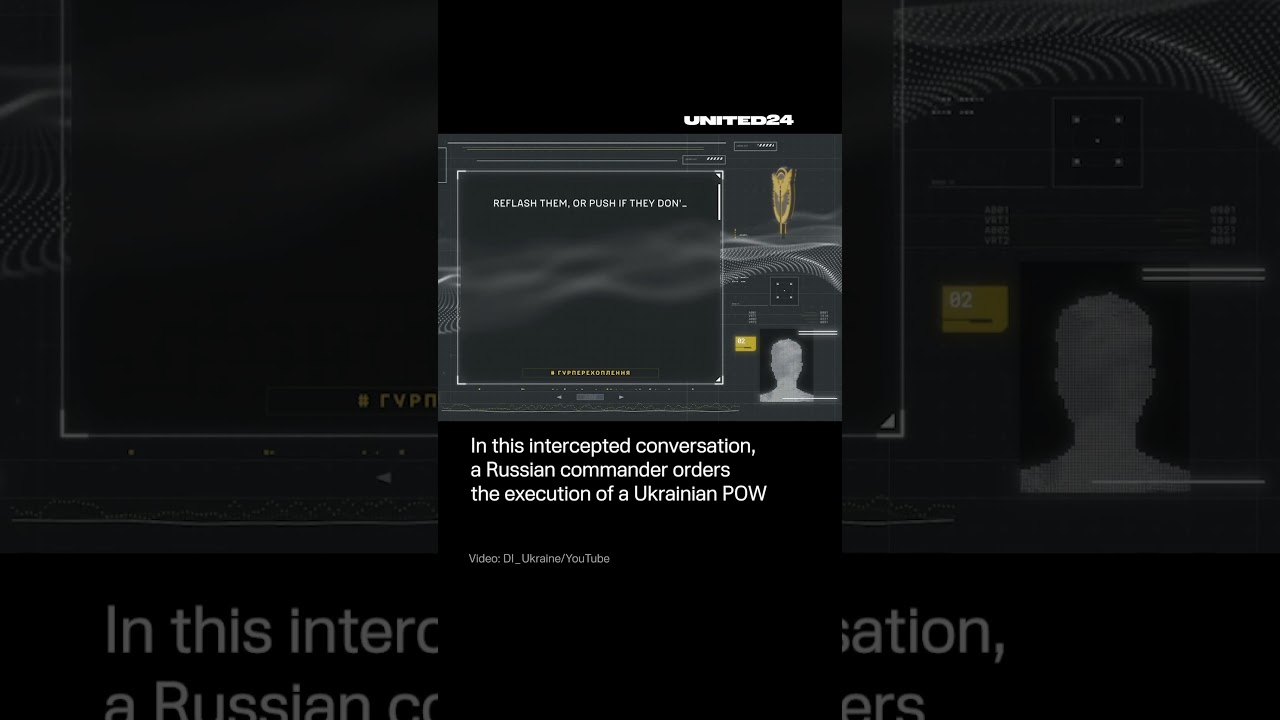 🇷🇺 Russian Commander Orders the Execution of Ukrainian POW #warinukraine