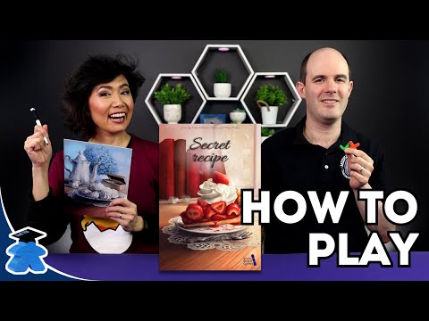 Secret Recipe - How to Play. A logic puzzle deduction