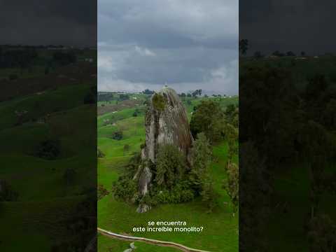Peñón de Entrerrios ubicado a tan solo 2 horas de Medellín #cumbia #drone #antioquia