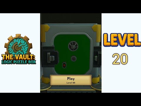 The Vault Logic Puzzle Box Level 20 Walkthrough Solution