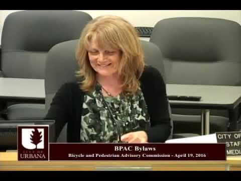 Bicycle Pedestrian Advisory Commission Meeting - April 19, 2016