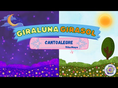 GIRALUNA GIRASOL (Canción infantil) - MUSICOGRAMA (Negra y Corcheas)