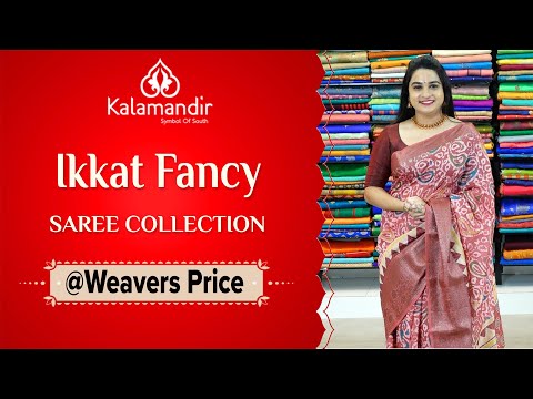 Ikkat Fancy Saree Collection Kalamandir | Episode 776