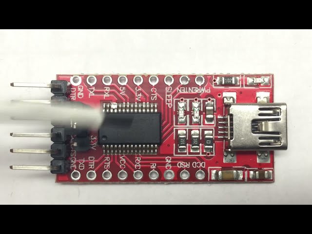 Vídeo relacionado con DSD TECH Adaptador Serie USB a TTL con Chip FTDI FT232RL, Compatible con Windows 10, 8, 7 y Mac OS X.