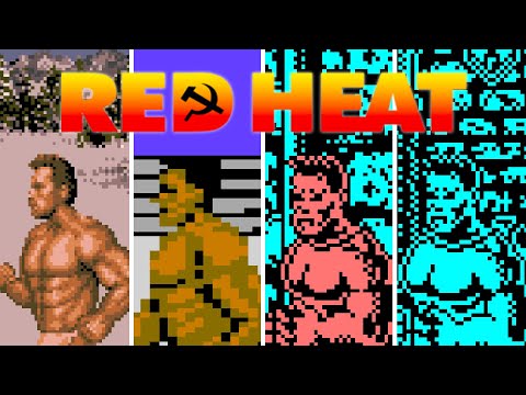 Red Heat | Versions Comparison | Amiga, Atari ST, Commodore 64 and ZX Spectrum