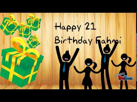happy 21 birthday fahmi
