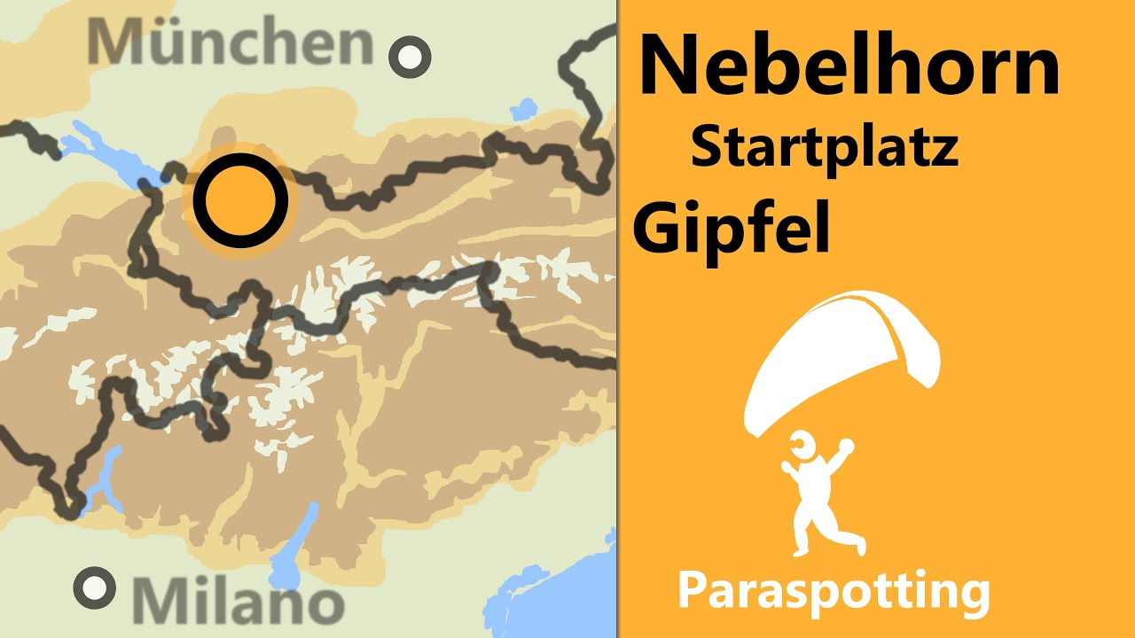 Gipfelstartplätze Nebelhorn Oberstdorf | Paraspotting