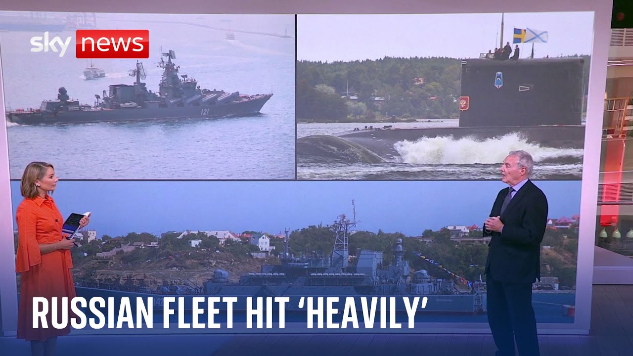 Guerra na Ucrânia: navios russos no Mar Negro levarão “muito tempo para serem reparados”