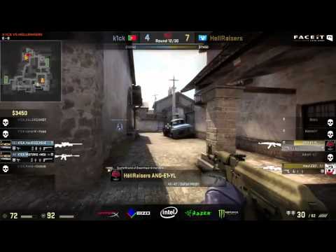 K1ck vs HellRaisers #1 Inferno DreamHack Tours 2015 Closed Qualifier