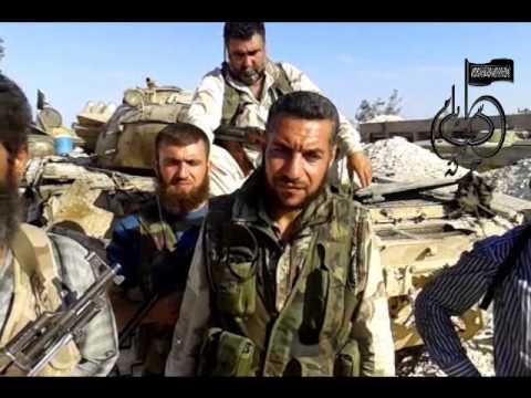 كلمة يلقيها القائد العسكري في حركة سرايا الشام المقدم عرفات العمر بعد تحرير حاجز الخزانات