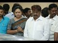 Vijayakanth Sathyaraj Pay Final Respect To Producer Ibrahim Rowther BW
