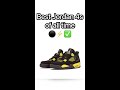 BEST JORDAN 4s Of ALL TIME Shorts Jordan
