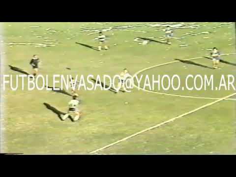 Gimnasia LP vs Boca Jrs. Campeonato 1988-1989.