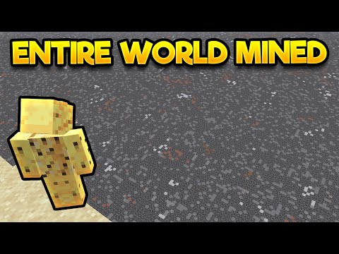 After 5 Years: The Entire Console Edition World Has Been Mined