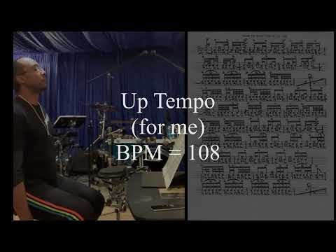 Nate Morton Drum Cam 58 - Etude for snare in 2/4