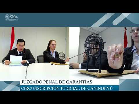 19/03/2026 -  Sorteo de Expediente del Juzgado Penal de Garantías Nº 3 de Saltos del Guairá