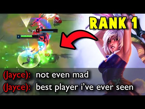 The Best Riven visits plat elo after hitting rank 1